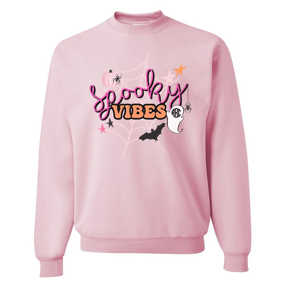 Monogrammed 'Spooky Vibes' Crewneck Sweatshirt | United Monograms