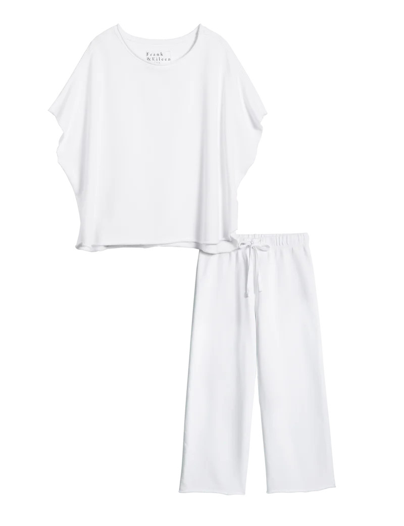 GREECE TRAVEL SET White | Frank & Eileen