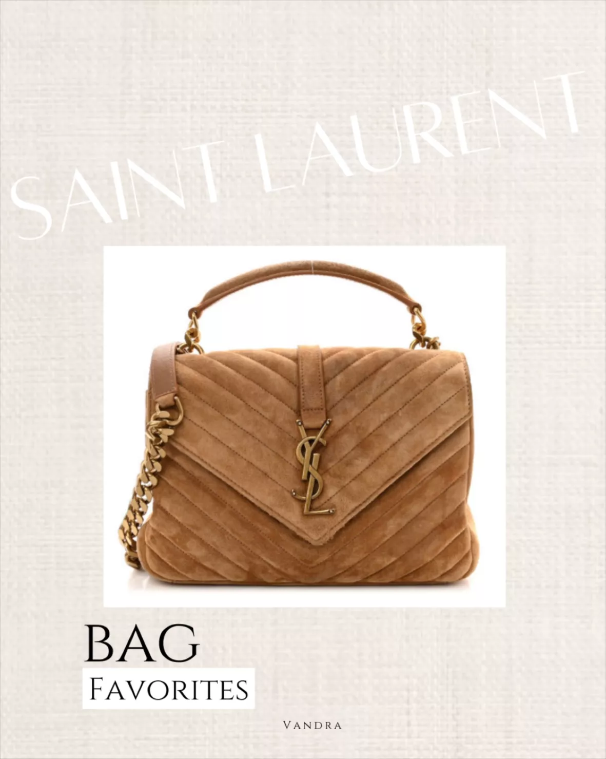 Saint Laurent Medium College Shoulder Bag - Farfetch