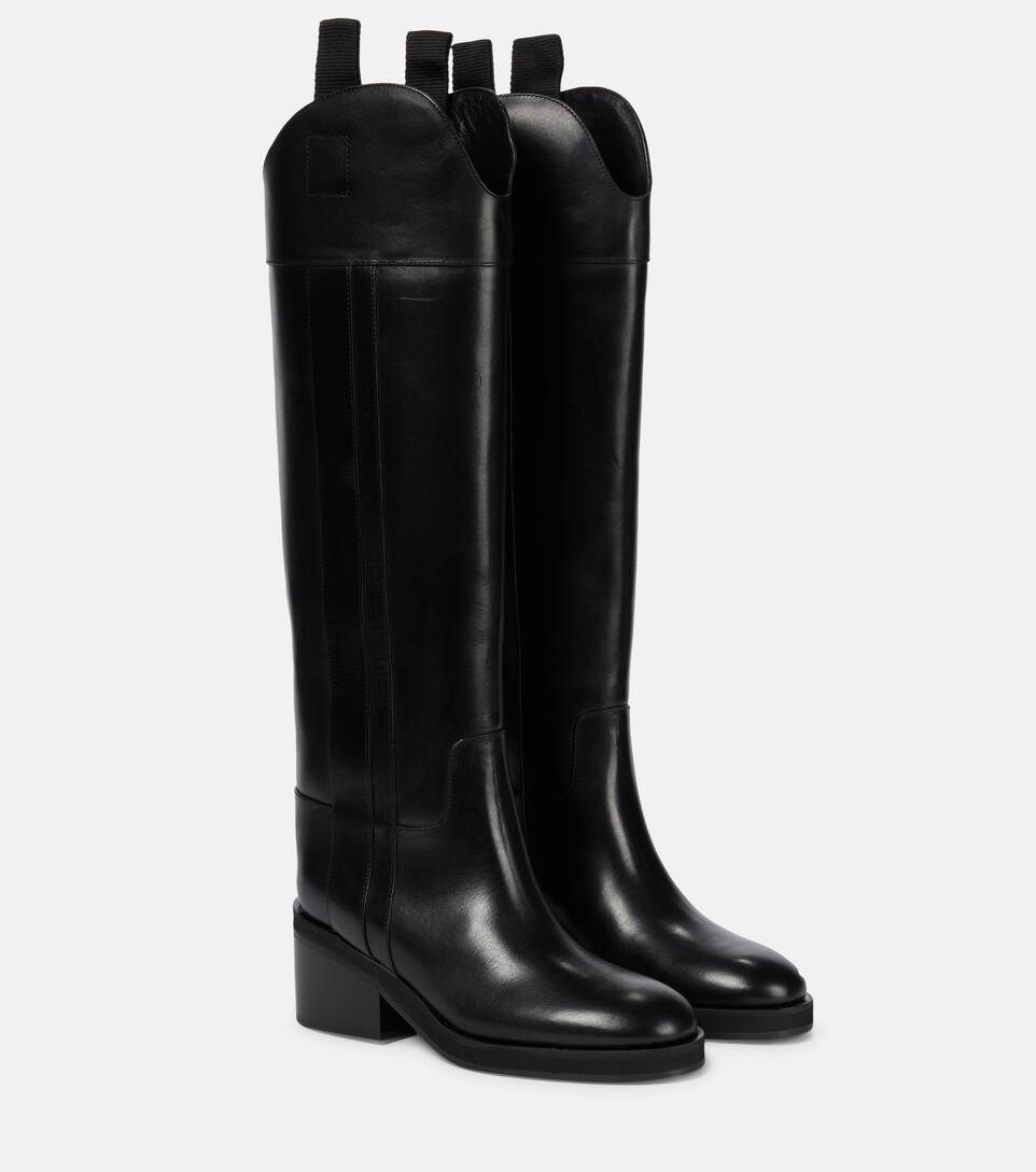 Tonya 70 leather knee-high boots | Mytheresa (US/CA)