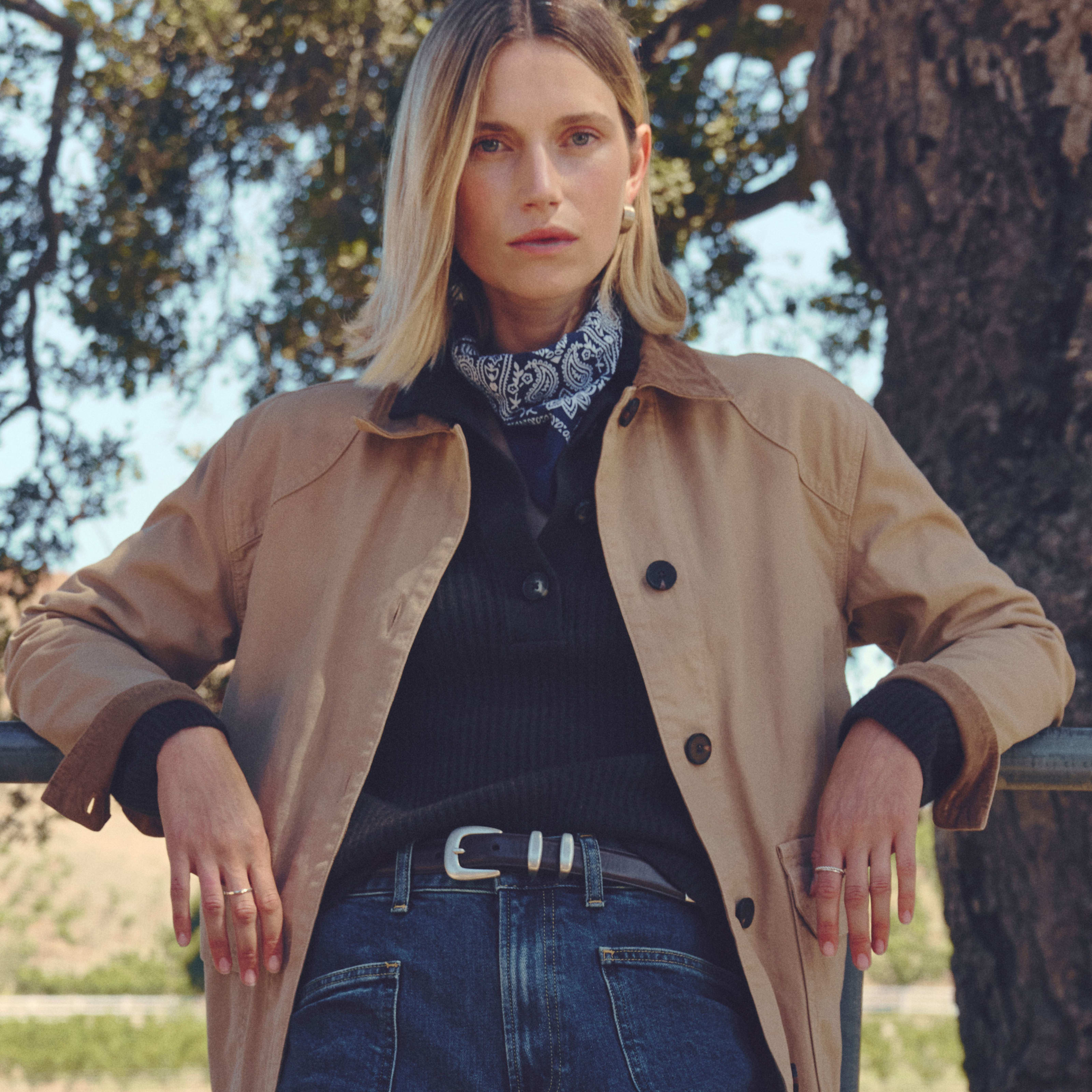 Women's Barn Jacket by Everlane in Khaki, Size XXL | Everlane