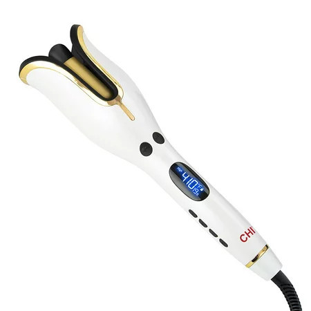 CHI Spin N Curl 1 Ceramic Rotating Curler In White 1 Pound | Walmart (US)