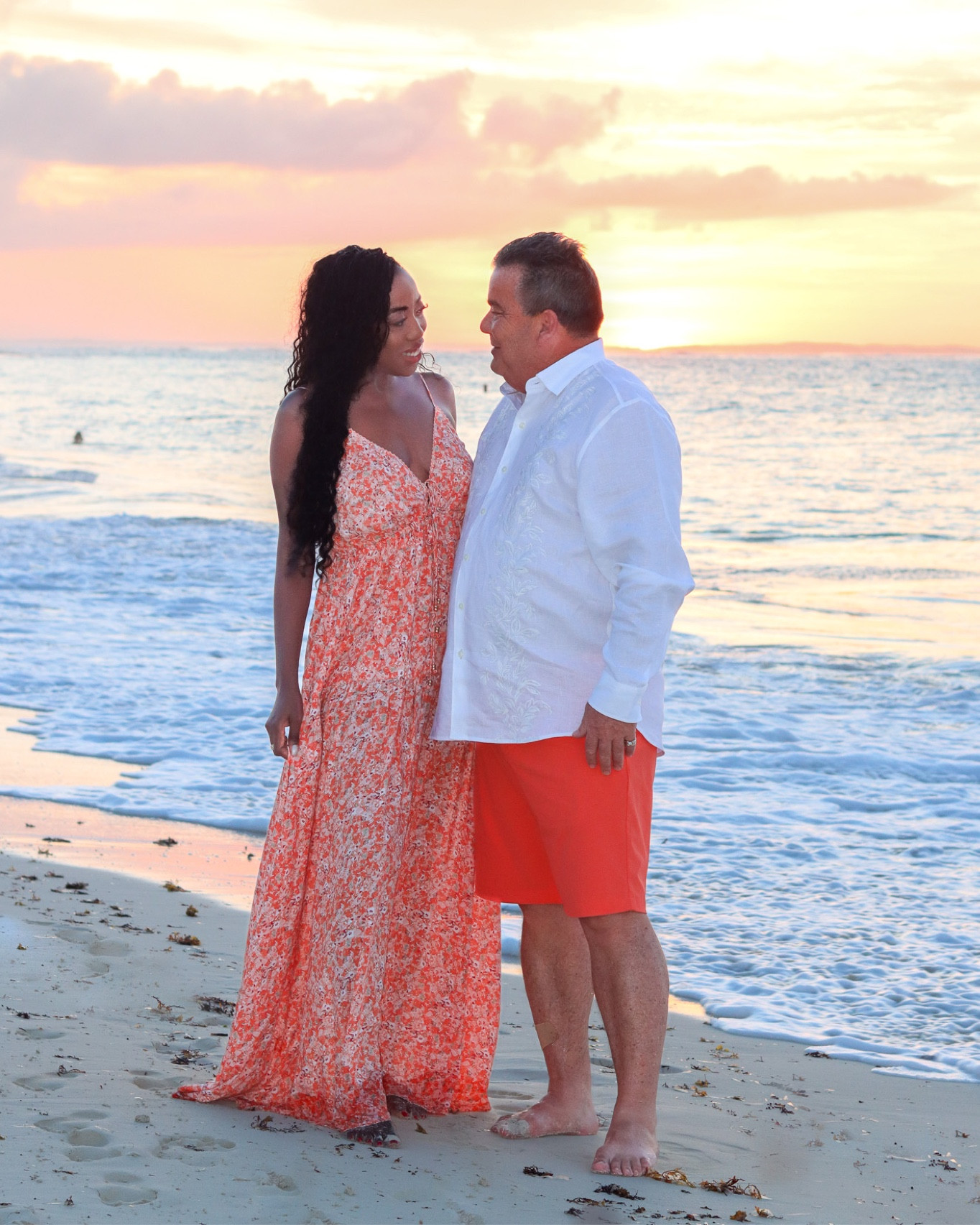 Travel and Vacation Outfits 

Enjoying Turks and Caicos with my husband. 
My maxi dress has beautiful floral prints all over, adjustable thin straps, and ties at the front. Loose fit. True to size. Wearing a size small. 
My husband’s long sleeve shirt has beautiful embroidery details on the front. Runs true to size. He’s wearing a size large. 
His shorts comes in multiple colors, great material and they’re 10” in length. 

Travel Outfit, Travel Outfits, Fall Outfits, 

#LTKtravel #LTKstyletip #LTKfamily