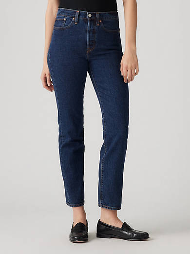 Ribcage Straight Ankle Women's Jeans - Dark Wash | Levi's® US | LEVI'S (US)
