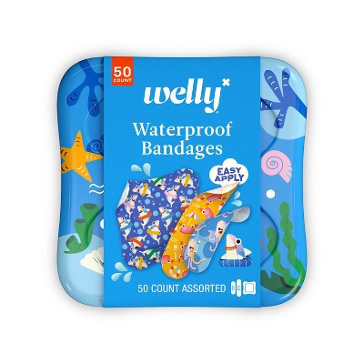 Welly Flex Fabric Waterproof Adhesive Bandages - 50ct | Target