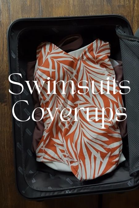 Packing for the beach. Swimsuits and coverups 

#LTKSwim #LTKTravel #LTKOver40