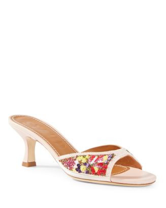 STAUD Women's Brigitte Wildflower Print Mule Sandals   | Bloomingdale's STAUD | Bloomingdale's (US)