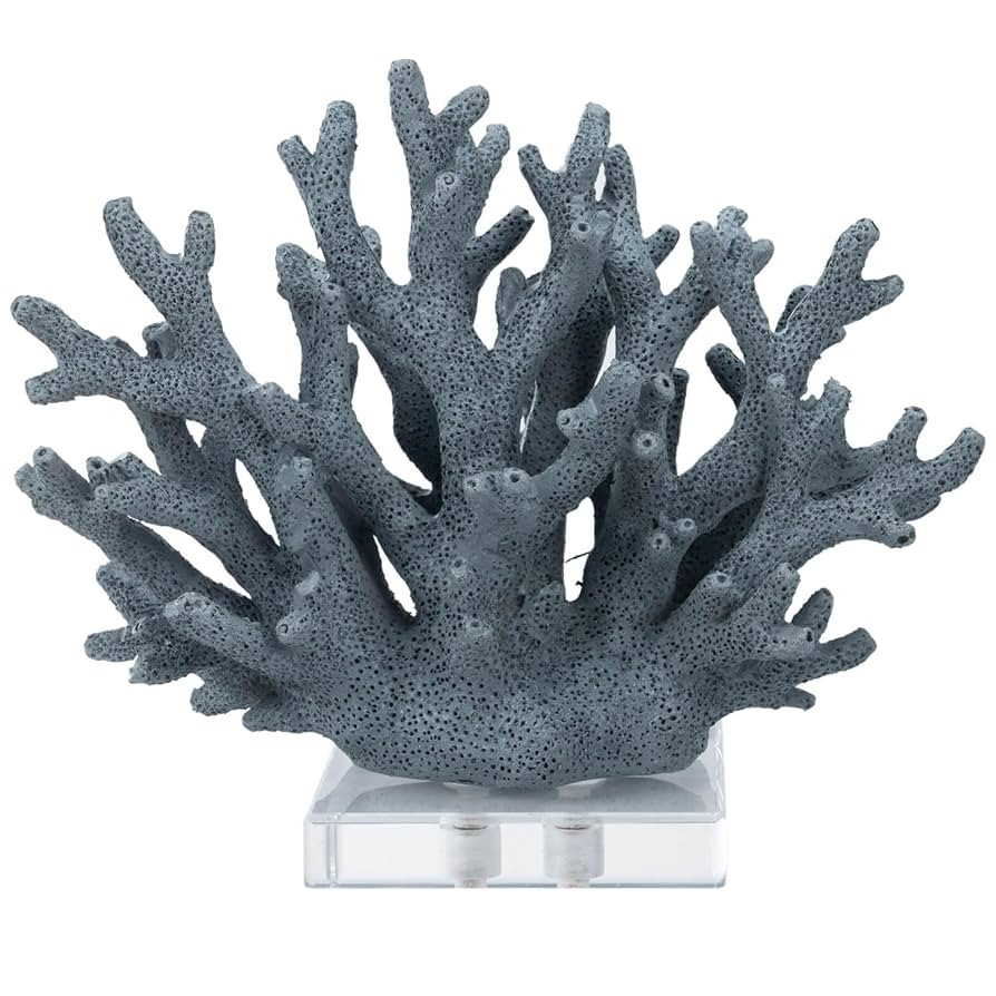 Coral Decor Faux Coral Decor Coral Reef Decor Resin Coral Home Decoration Coral Standing Décor C... | Amazon (US)