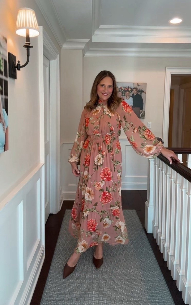 Currently on sale at Anthropologie! We recently got this floral maxi dress that we can’t stop reaching for! Perfect for a date night or upcoming event you have planned! 

#LTKOver40 #LTKSeasonal #LTKMidsize