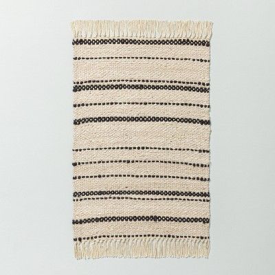 Jute Variegated Stripe Area Rug - Hearth & Hand™ with Magnolia | Target