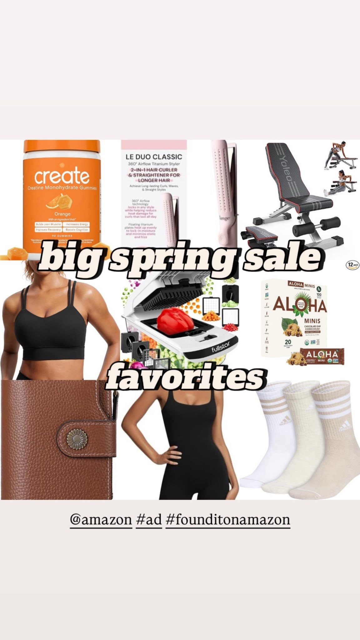 Some of my favorites from the @amazon big spring sale! 

Fitness / home gym / activewear 
Health / food & kitchen finds
Fashion + accessories 

#ad #founditonamazon 

#LTKfitnessgoals #LTKBeauty #LTKmorningroutine