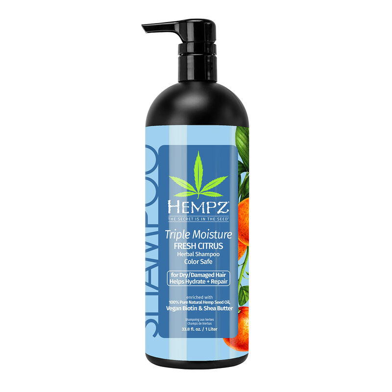 Hempz Triple Moisture Fresh Citrus Herbal Shampoo | Beauty Brands