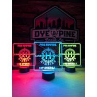 Led Centerpiece, Custom Light, Acrylic Sign, Night Lights, Gift For Kids, Gaming Light Stand, Sign | Etsy (US)