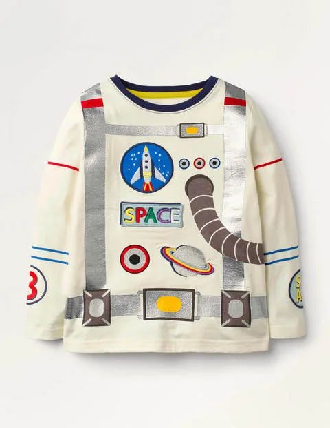 Appliqué Astronaut T-shirt | Boden (US)