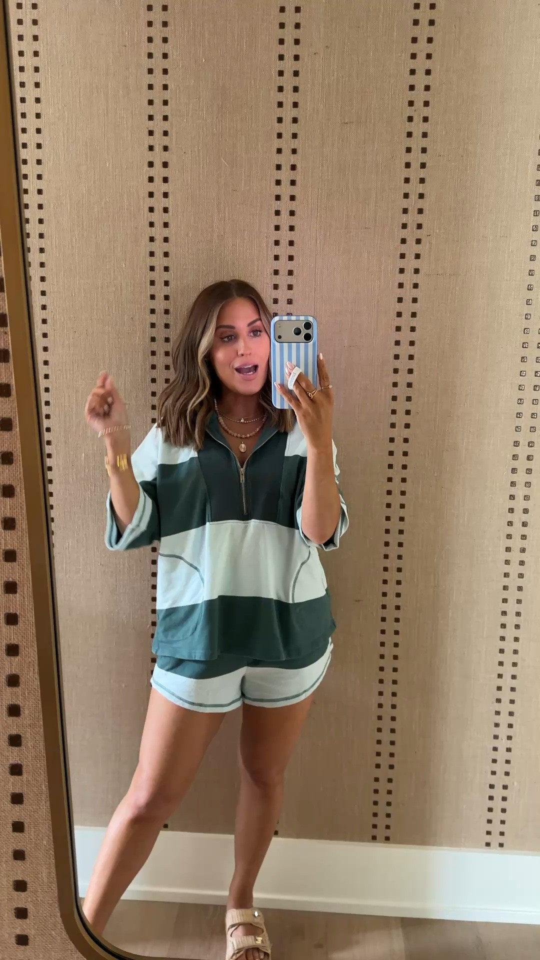 Wearing a small in this striped lounge set from Amazon- one of my favorite sets for summer & comes in so many colors!!

#LTKootd #LTKBump #LTKSeasonal