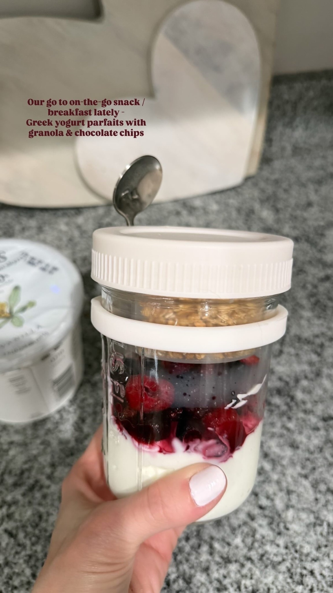 Amazon home find ; Amazon kitchen must have ; mom on the go ; mom must have ; yogurt parfait container ; glass mason jar with lid ; overnight oats container 

#LTKmorningroutine #LTKKids #LTKHome