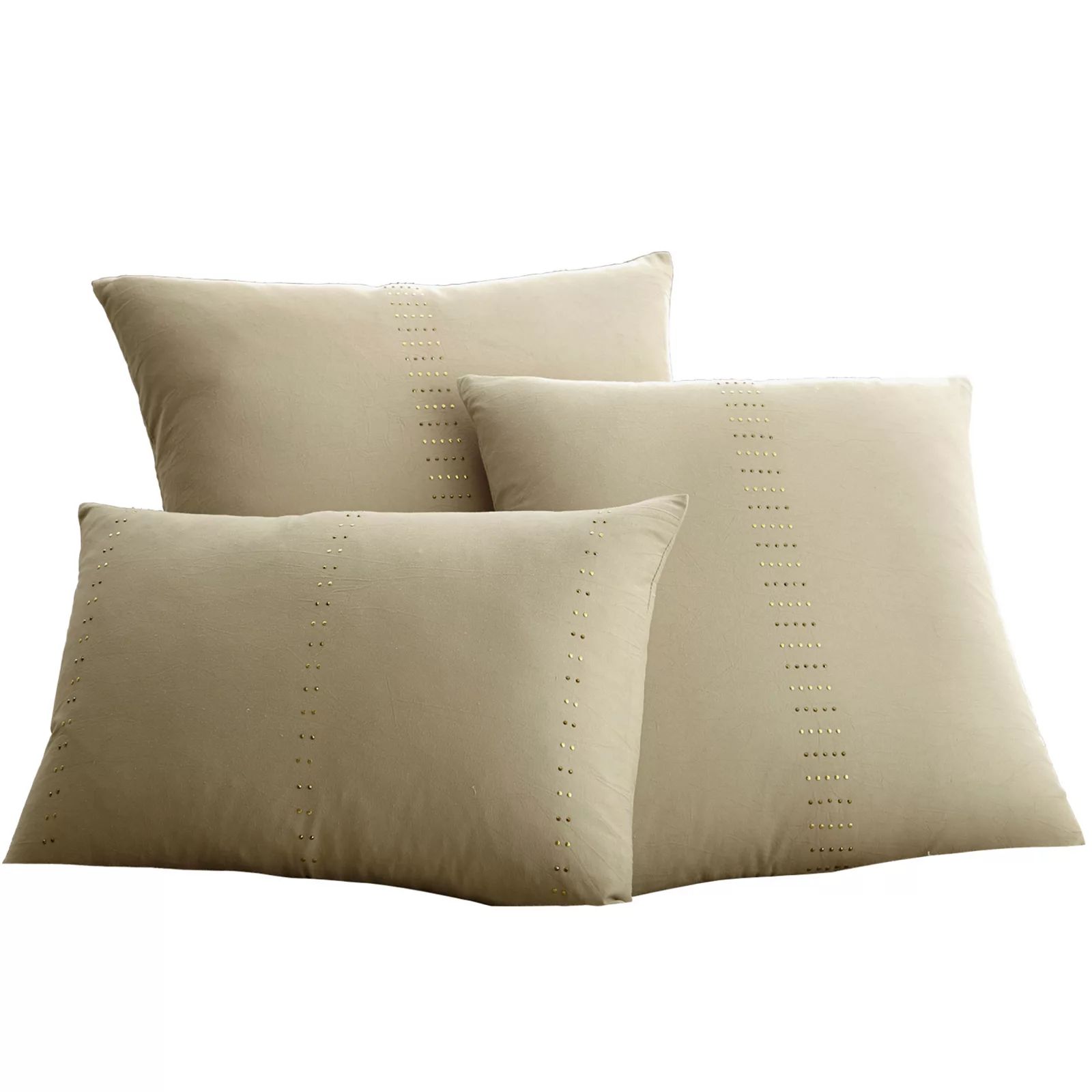 Swarovski Elements Salvatore 3-pc. Throw Pillow Set, Beige/Khaki | Kohl's