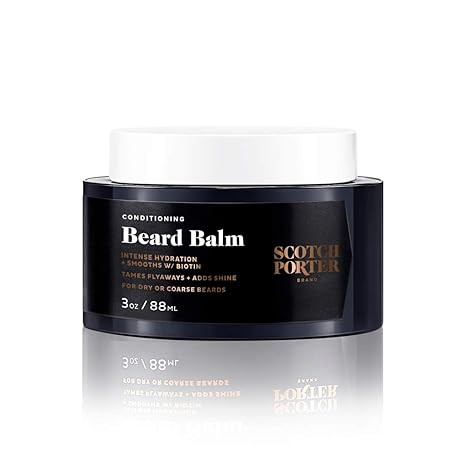 Scotch Porter Conditioning Beard Balm for Men | Hydrates, Smooths, Adds Shine & Tames Flyaway Hai... | Amazon (US)