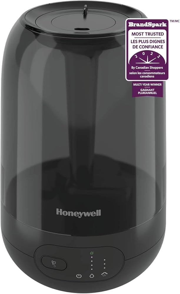 Honeywell HUL565BC Ultra Plus™ Ultrasonic Cool Mist Humidifier, Black, with Essential Oil Tray,... | Amazon (CA)