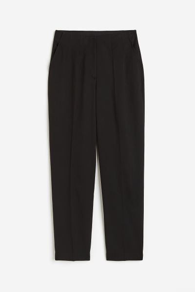 Tapered Pants - Black - Ladies | H&M US | H&M (US + CA)