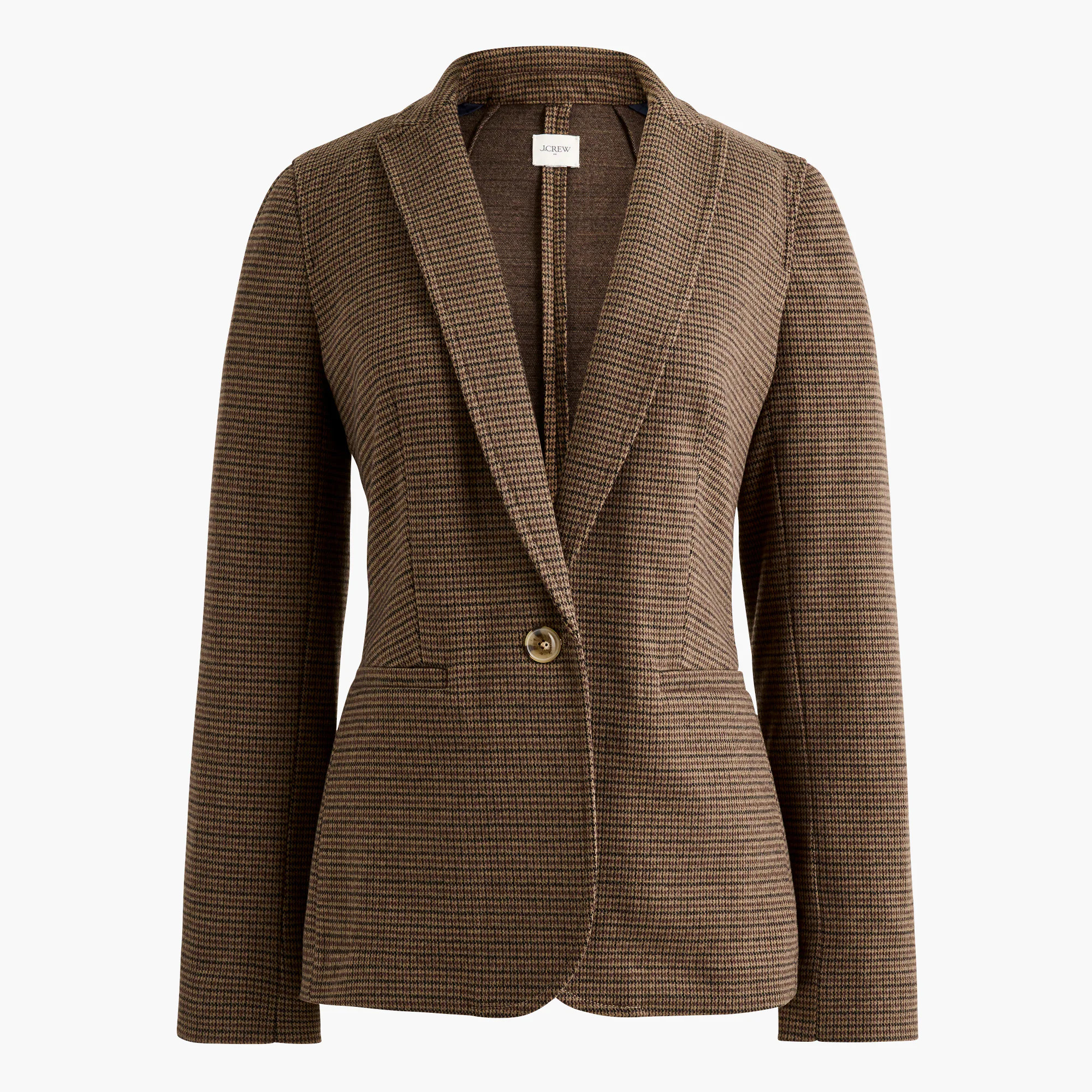 Knit one-button blazer | J.Crew Factory