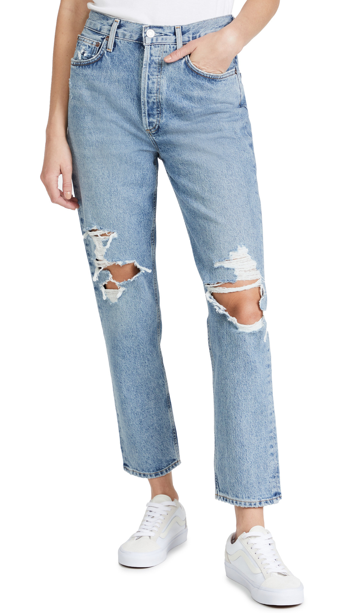 Fen High Rise Relaxed Taper Jeans | Shopbop