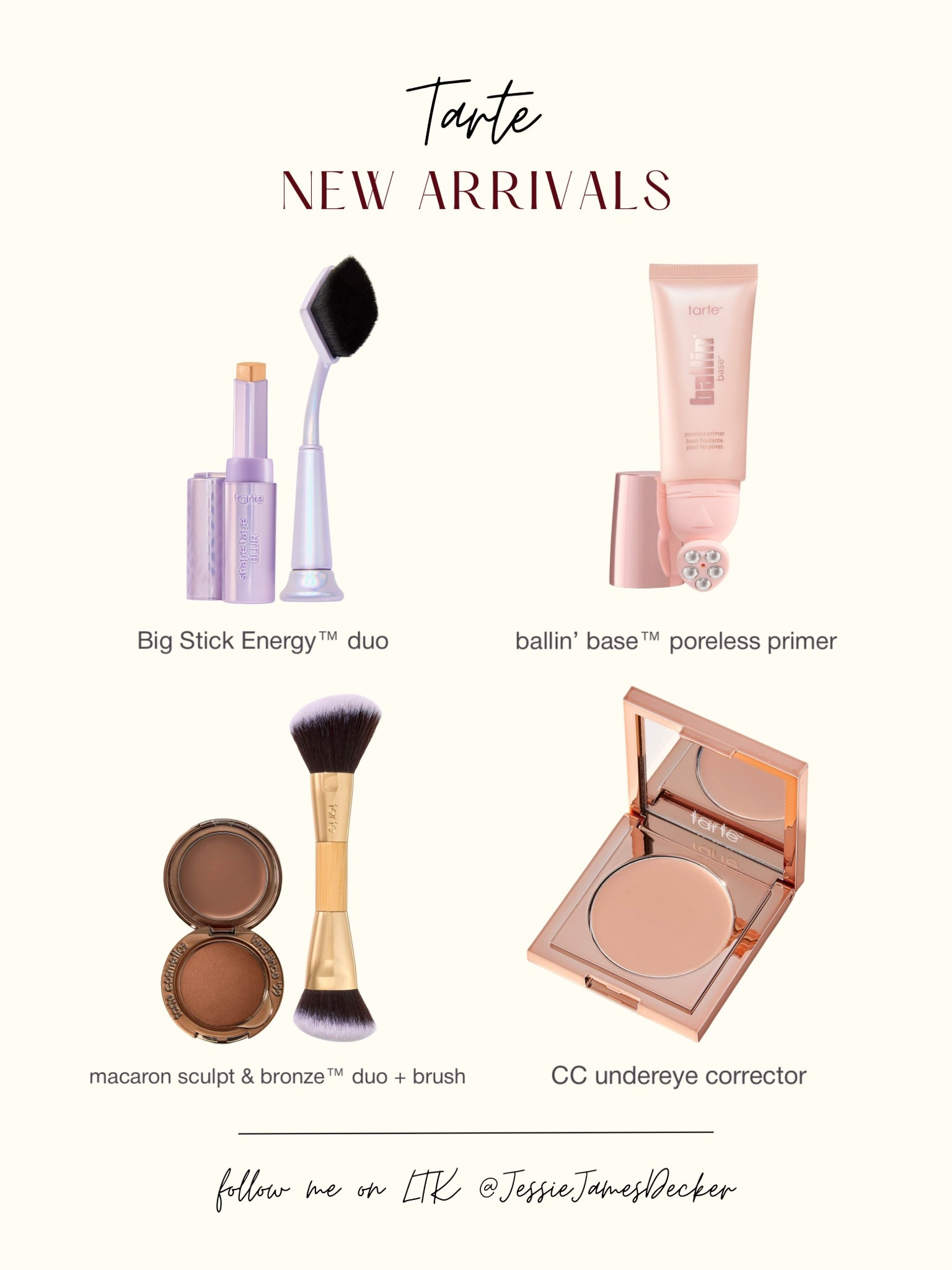 Tarte New Arrivals

#LTKBeauty #LTKU #LTKdayinmylife