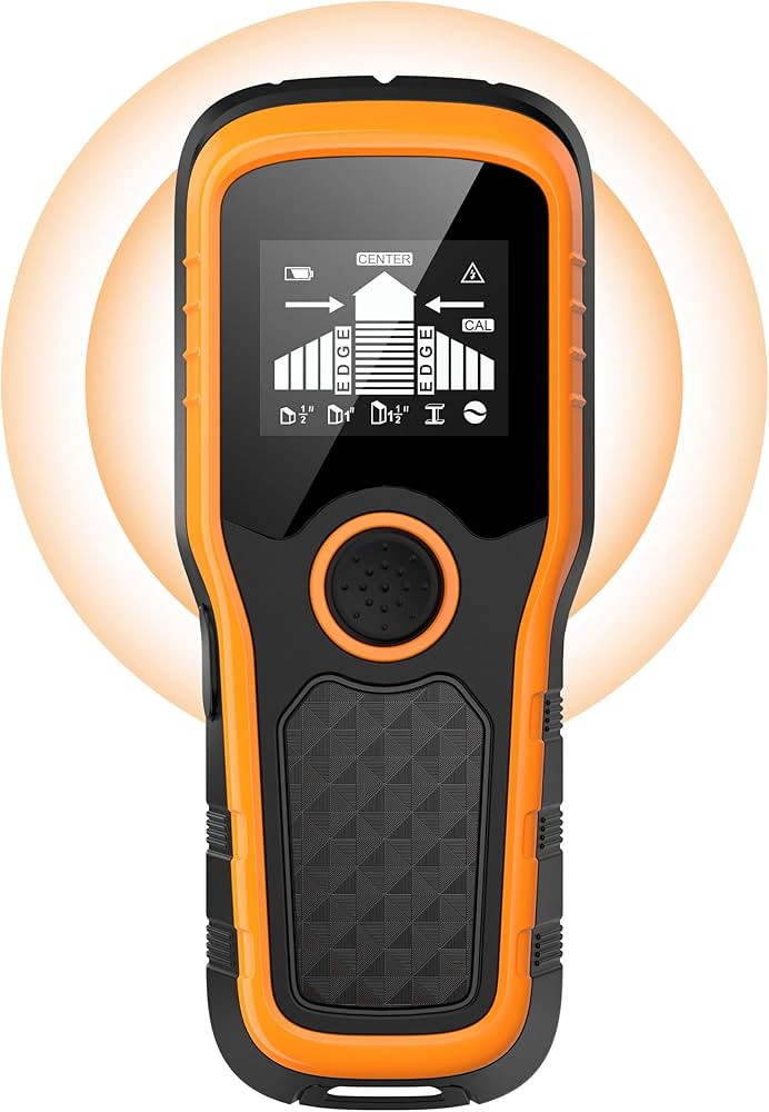 Stud Finder Wall Scanner 5-in-1 - Detector for Wood, Metal, Joists, Pipes, and AC Wires, Upgraded... | Amazon (US)