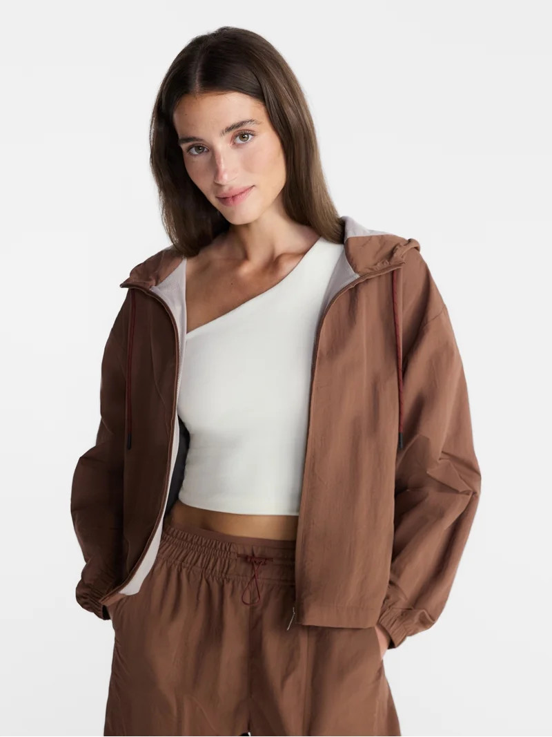 Avia Women's Cropped Hike Jacket, Sizes XS-XXXL | Walmart (US)