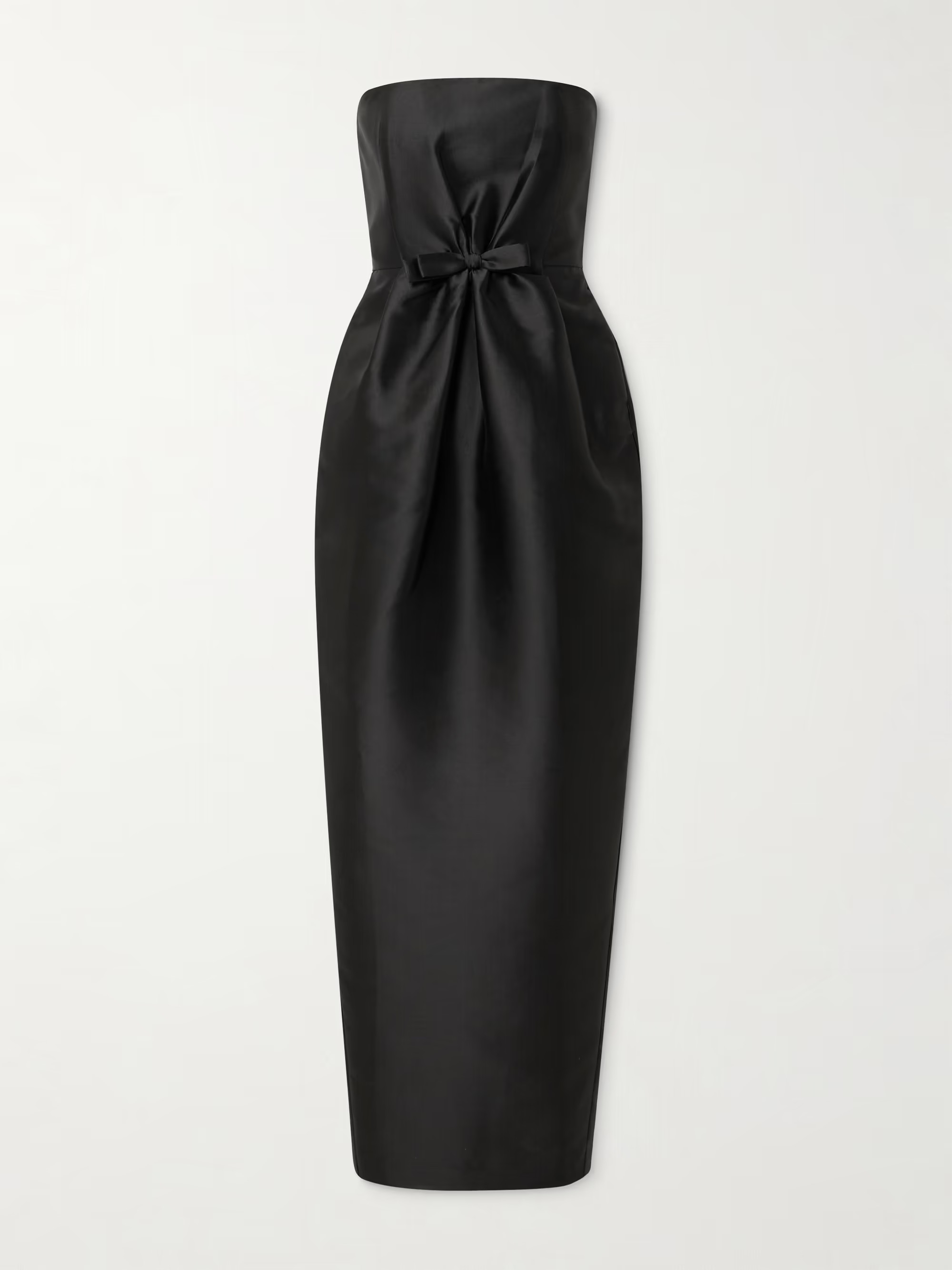 Lenette strapless bow-detailed taffeta gown | NET-A-PORTER (US)