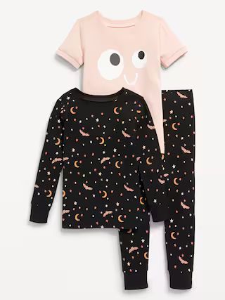 Unisex 3-Piece Snug-Fit Pajama Set for Toddler & Baby | Old Navy (US)
