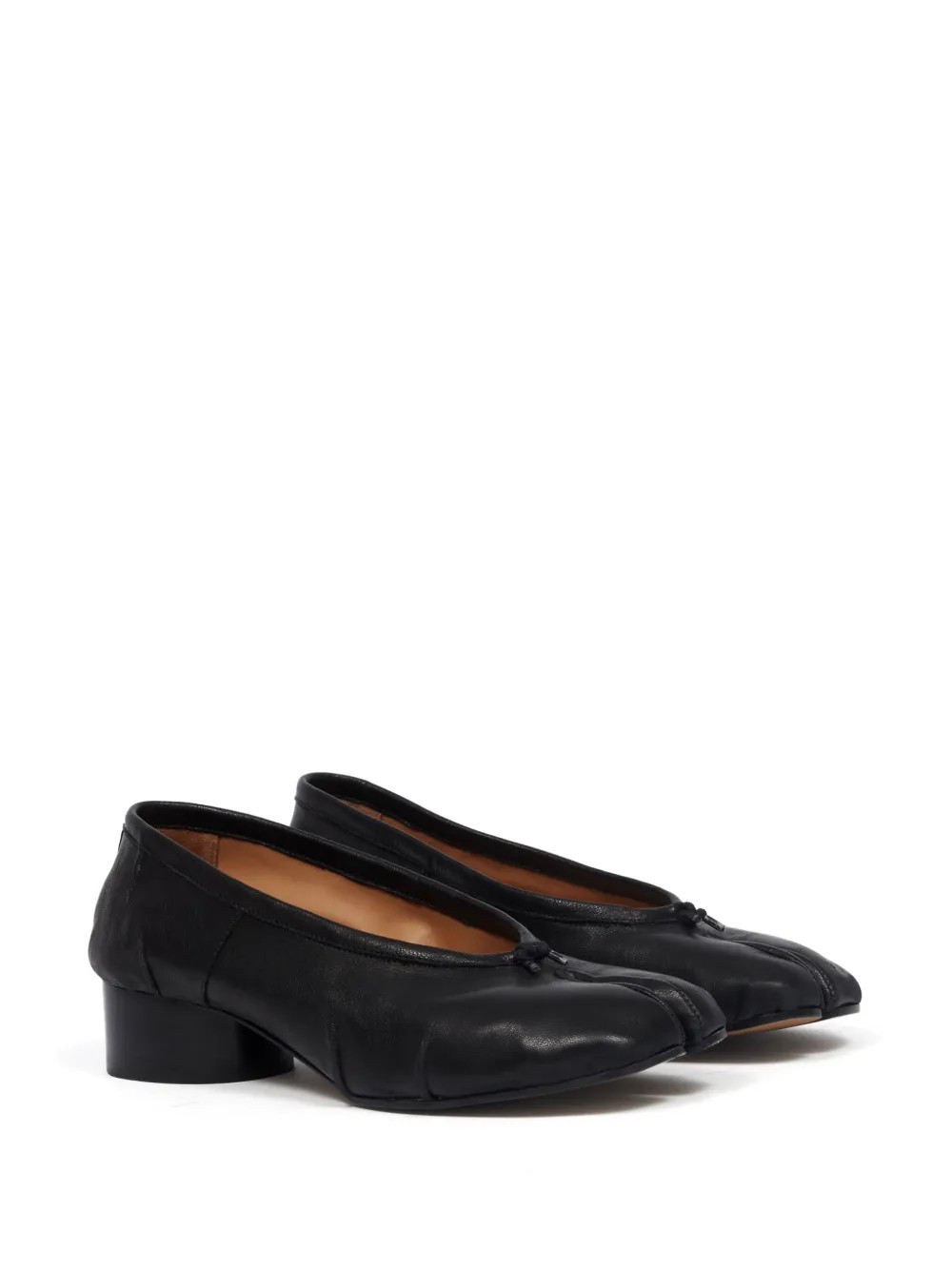 Maison Margiela Tabi New 30mm Ballerina Shoes - Farfetch | Farfetch Global