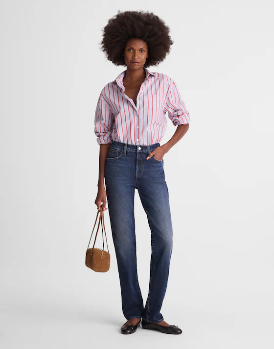 The Longline Straight Jean | Madewell