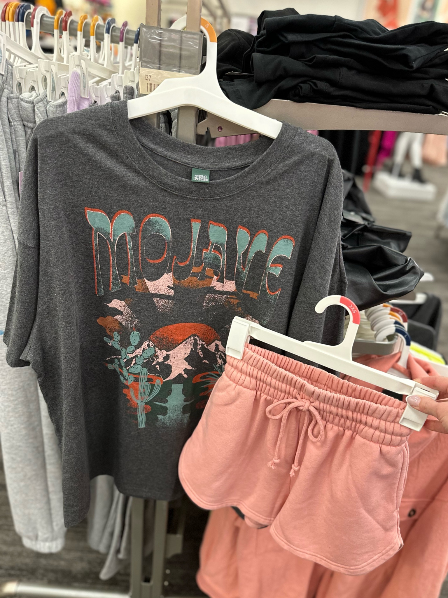 Oversized graphic tee + dolphin shorts. Loving these Target comfies! #targetfinds 

#LTKunder50 #LTKFind #LTKstyletip