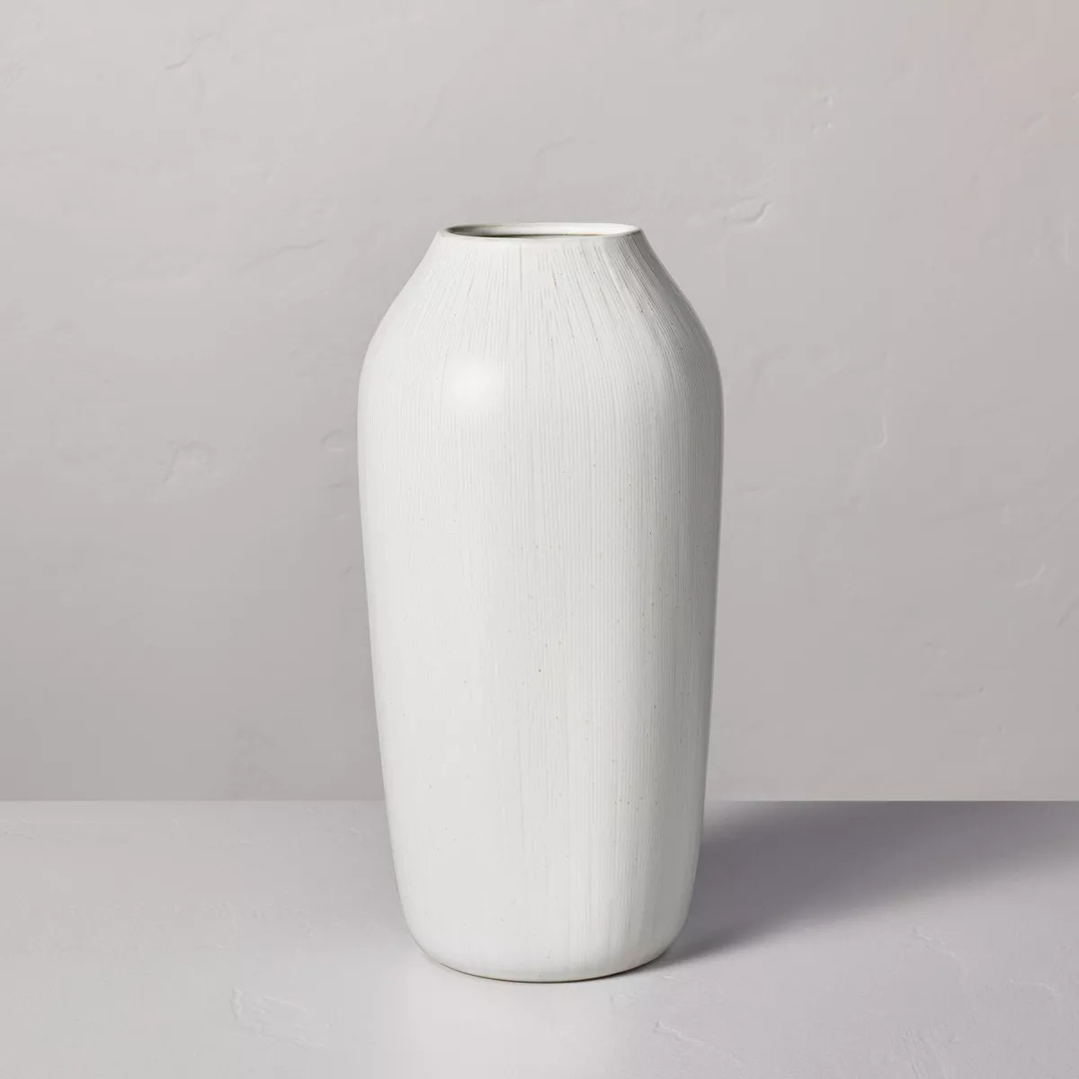 Textured Ceramic Bouquet Vase Cream - Hearth & Hand™ with Magnolia | Target