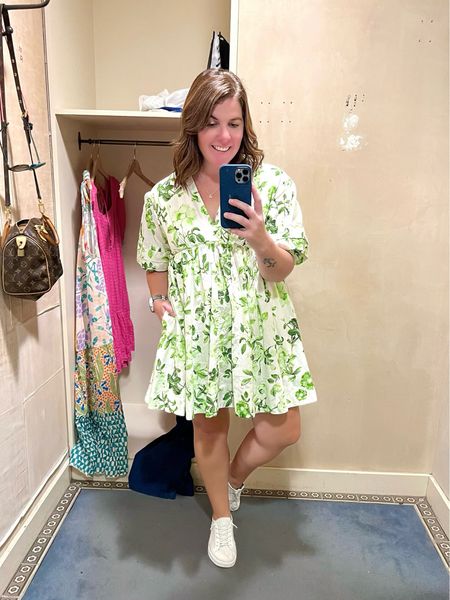 The prettiest dress for any summer event you have! This Anthropologie dress runs TTS, would be perfect dressed up or down and does come in one other color option!!

#LTKsalealert #LTKxAnthro #LTKstyletip