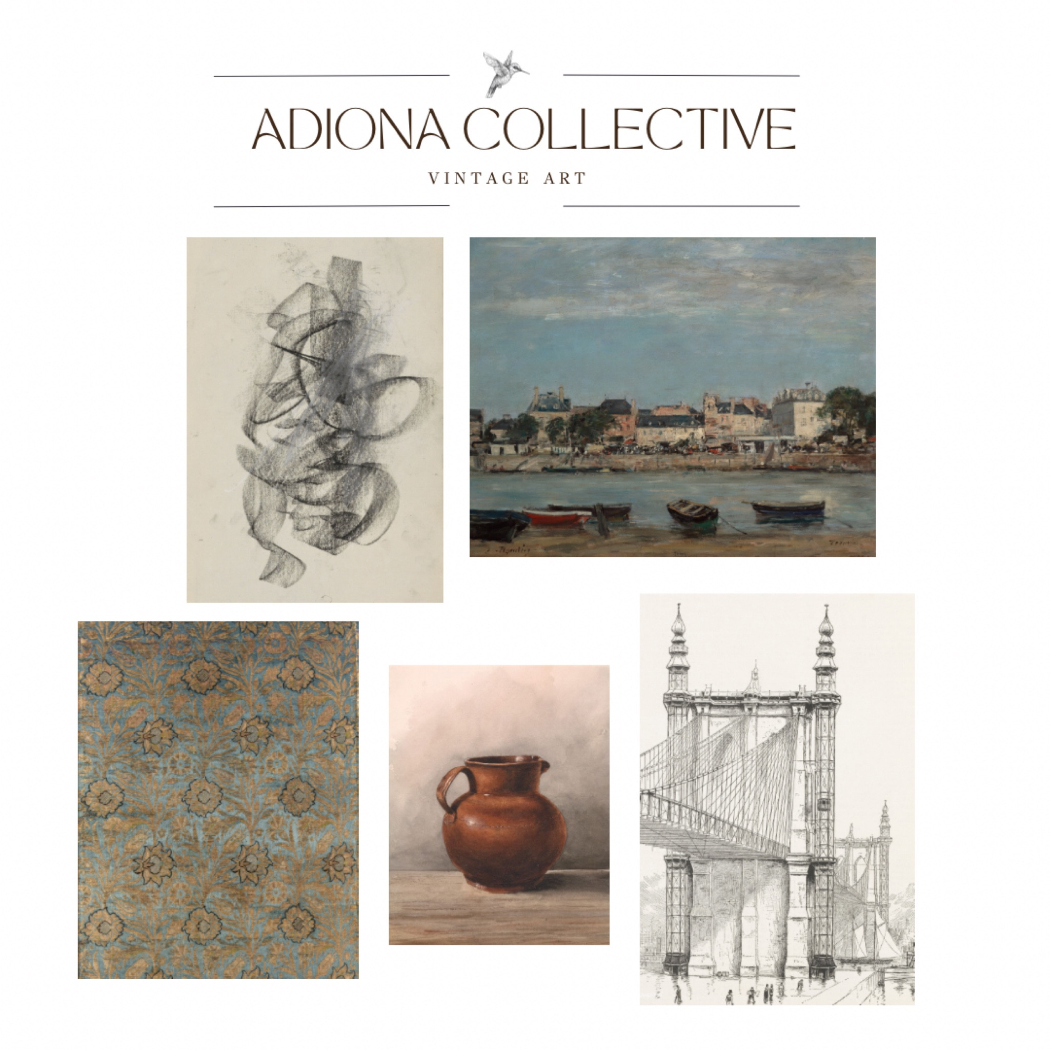 Vintage printable art

Digital art print, abstract sketch print, cityscape art print, still life art, bridge sketch, vintage textile print

#LTKSeasonal #LTKhome #LTKsalealert