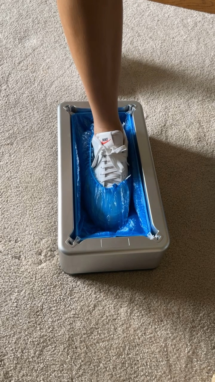 This automatic shoe cover dispenser is a must have in your home, especially if you frequently have traffic in or out of your house throughout the day - would also be great for protecting your expensive shoes from outdoor weather conditions. Another great use would be for realtors with home showings💙

Home hack, home find, cleaning hack, Amazon finds, shoe cover dispenser 

#LTKFindsUnder100 #LTKHome #LTKFindsUnder50