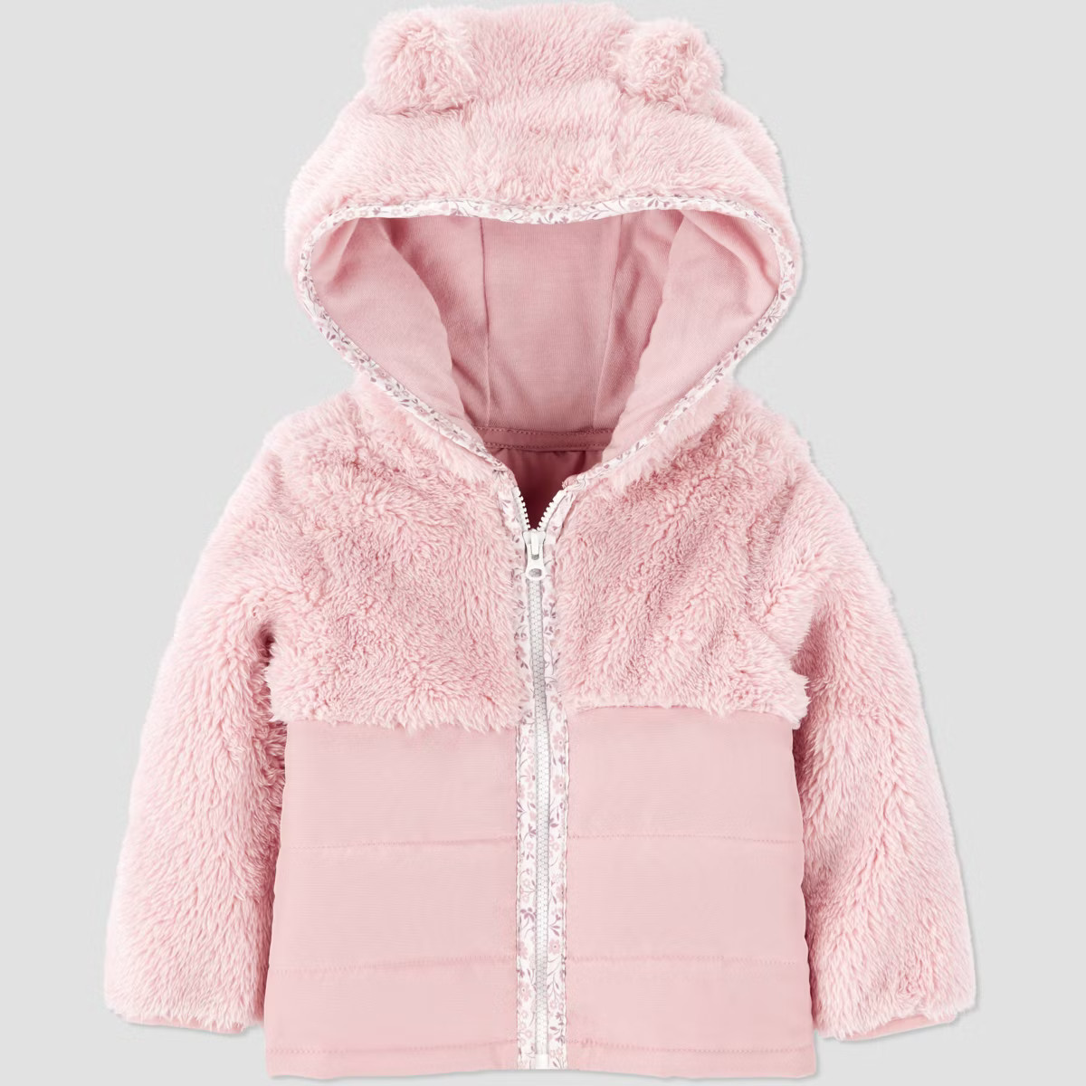Carter's Just One You® Baby Girls' Puffer Jacket - Pink | Target