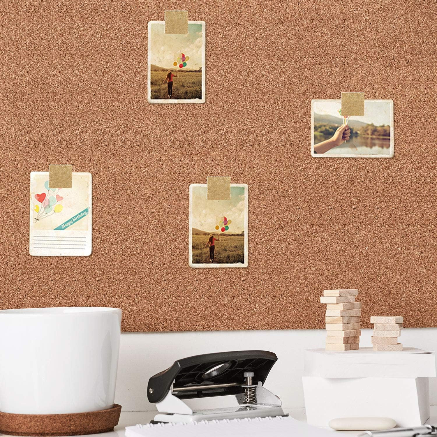 30 Pieces Slot Wood Push Pins Holder Thumb Tacks for Holding Photo Picture Business Card Cork Boa... | Amazon (US)