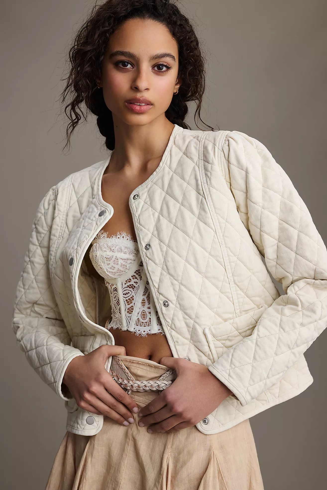 Dear John Washed Quilted Jacket | Anthropologie (US)