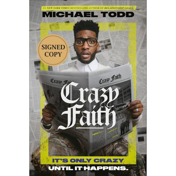 Crazy Faith: It's Only Crazy Until It Happens - Target Exclusive Signed Edition by Michael Todd (... | Target