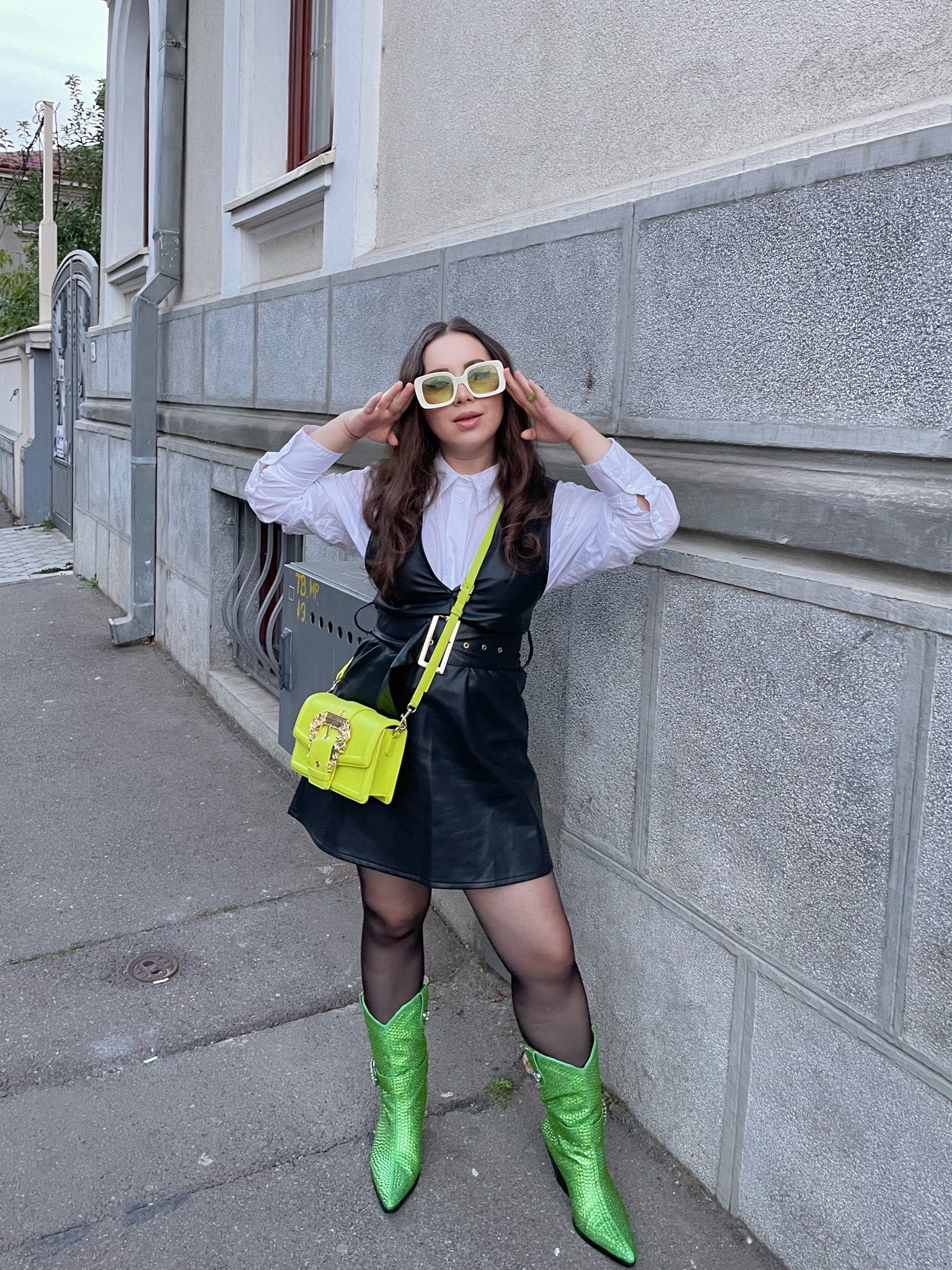 White Black and Green Fall Outfit

#LTKshoecrush #LTKU #LTKfindsunder100