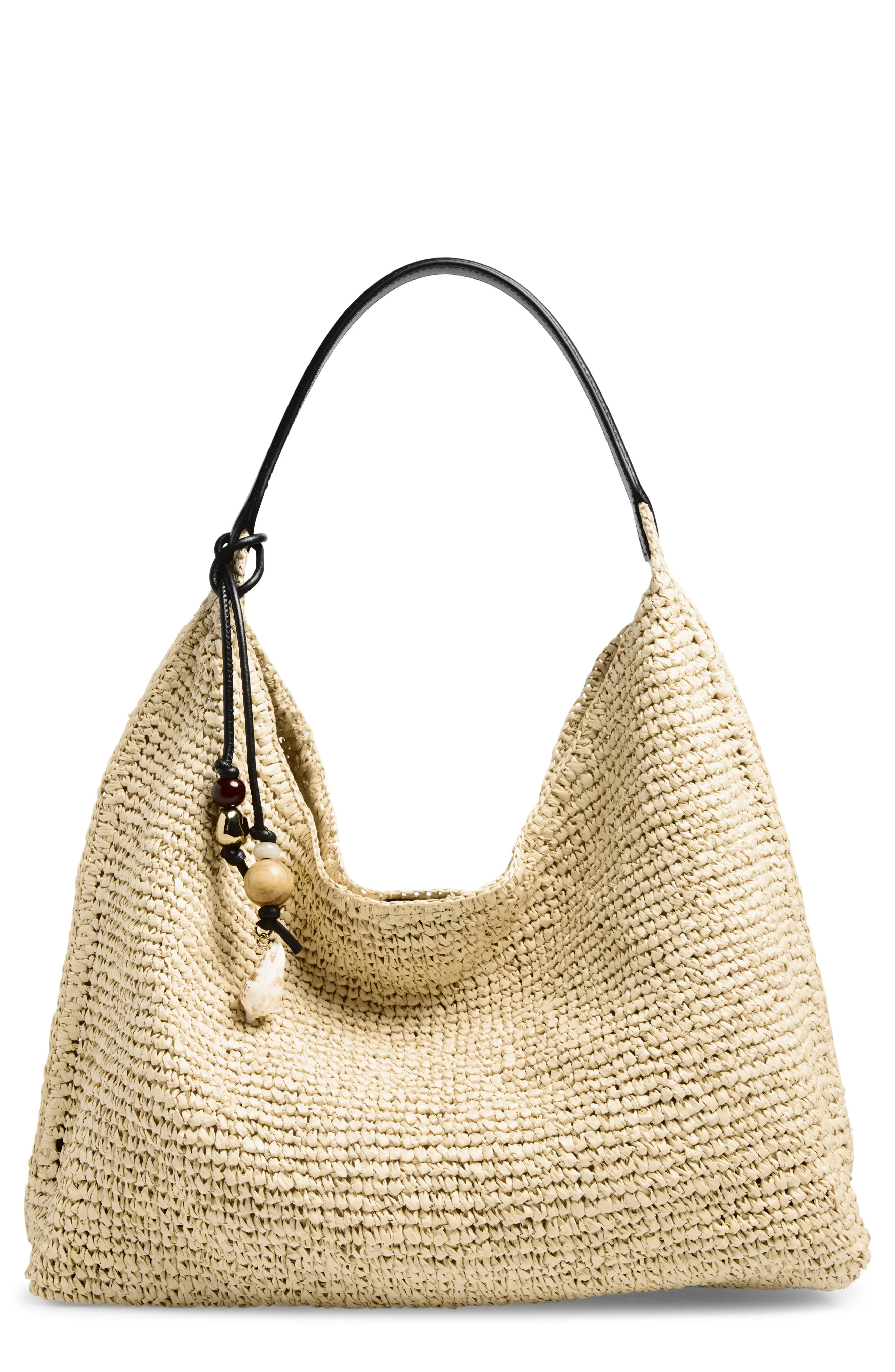 The Mylie Raffia Shoulder Bag (Women) | Nordstrom | Nordstrom