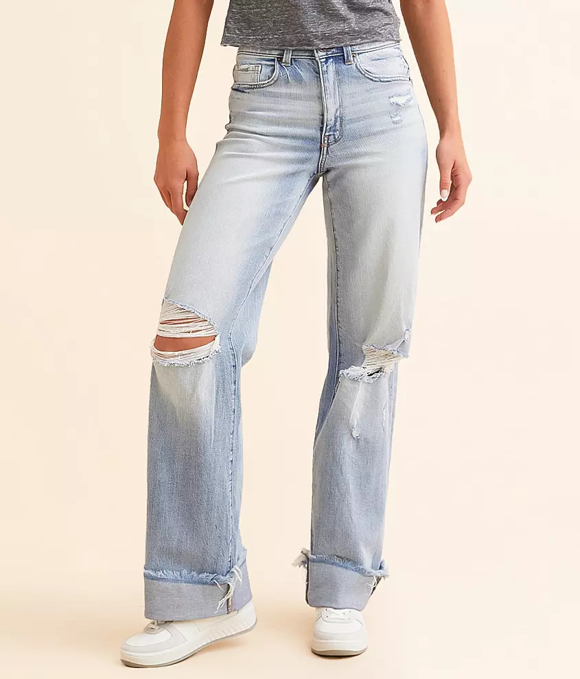 Top Gift PickBillie Wide Leg Stretch Cuffed JeanBKEPrice $74.99Rated 5 out of 5 stars by 3 review... | Buckle