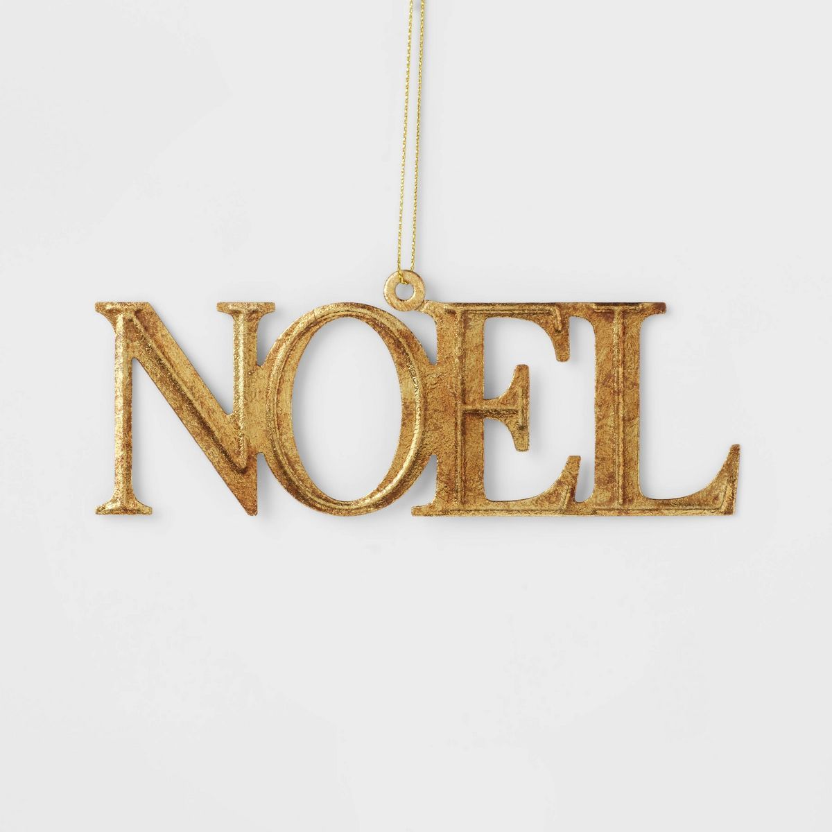 Metal 'Noel' Christmas Tree Ornament Gold - Wondershop™ | Target