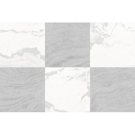 Floorpop Langley Grey Peel and Stick Floor Tiles | Walmart (US)