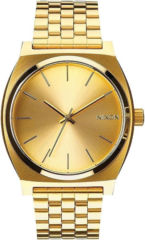 NIXON Time Teller A045. 100m Water Resistant Watch (37mm Stainless Steel Watch Face) | Amazon (US)