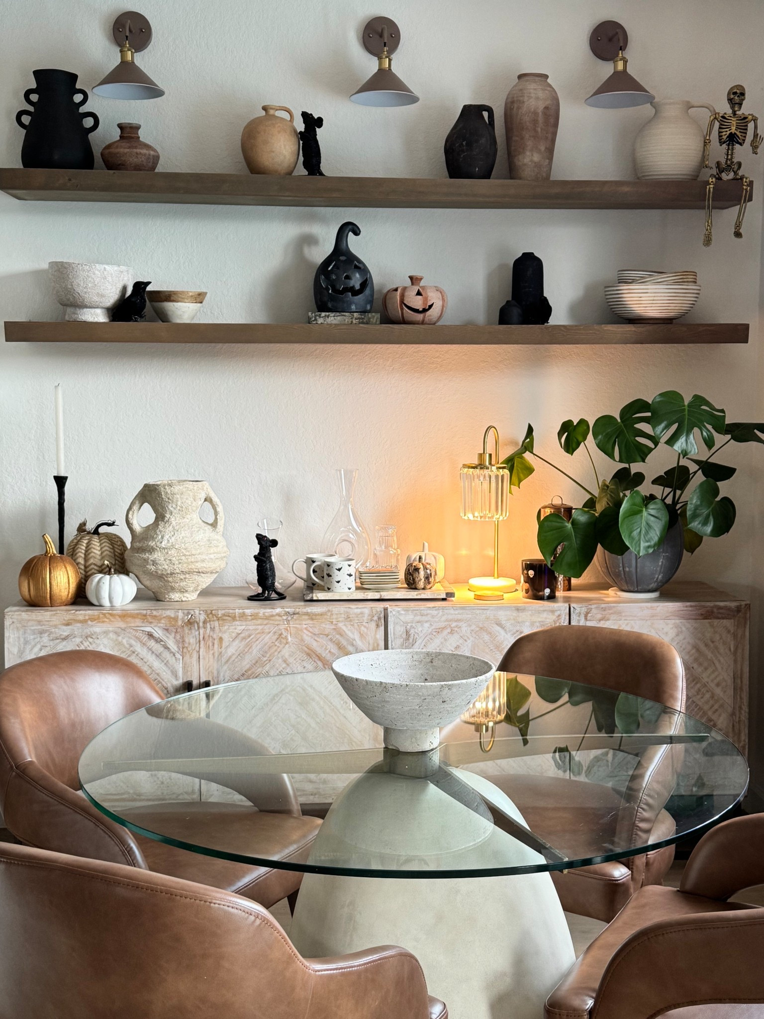 Earthy textures, soft light, and simple moments around this stone table- my kind of peace.

#LTKHome #LTKHalloween #LTKStyleTip