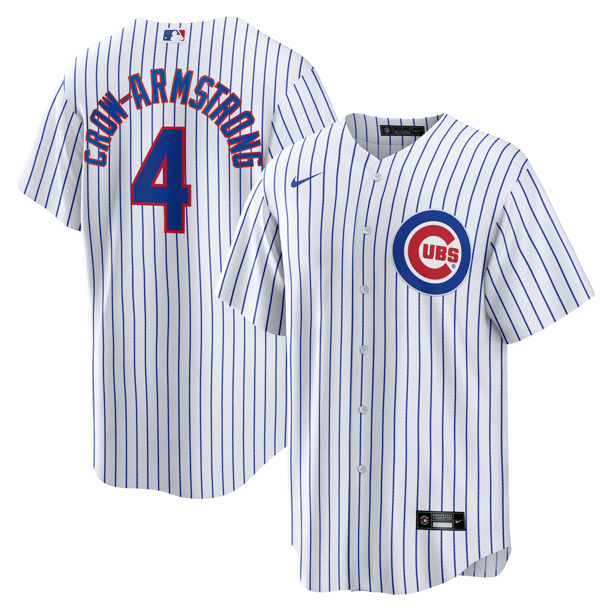 Pete Crow-Armstrong Chicago Cubs Nike Home Replica Jersey - White | Fanatics